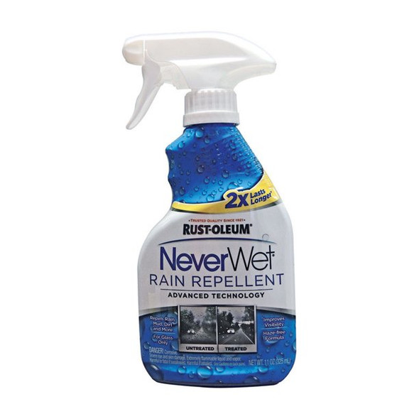 Rust-Oleum 287337 NeverWet Rain Repellent Spray for Glass (325 ml)