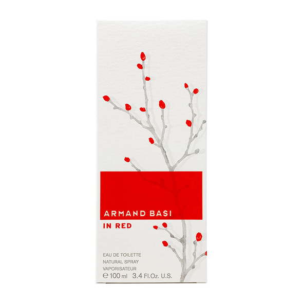 Armand Basi in Red by Armand Basi Eau De Toilette Spray 3.4 oz