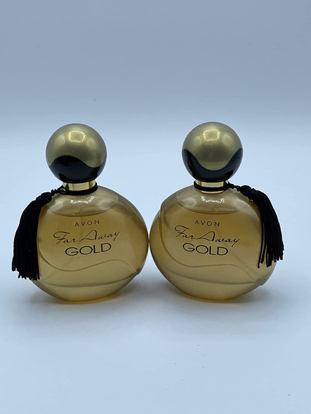 Avon Far Away Gold Eau de Parfum Spray 1.7 fl Oz lot of 2 in box