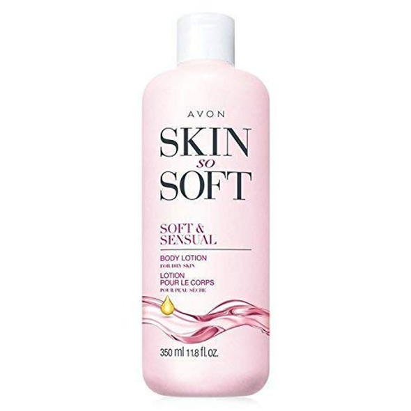 Avon Skin so Soft SSS Ultra Moisturiing Body Lotion Soft & Sensual Argan Oil 11.8oz.