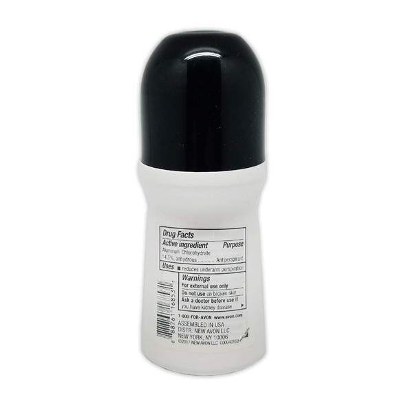 Black Suede Roll-on Anti-perspirant Deodorant Bonus Size 2.6 Fl Oz By Avon