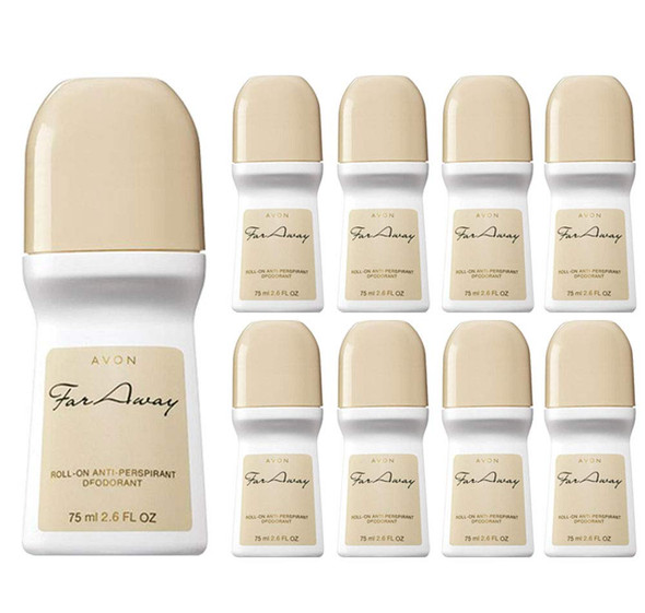 Avon Far Away Roll-on Anti-perspirant Deodorant Size 2.6 oz (12-Pack)