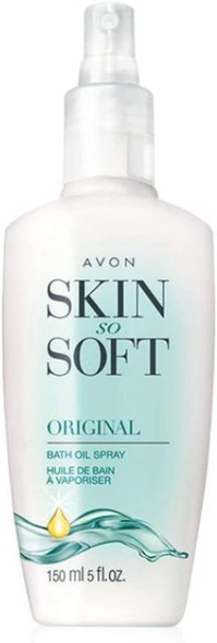 AVON Skin So Soft Original Bath Oil Spray with Pump, 5 Fl Oz