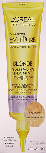 L'Oreal Paris Hair Care Expertise Everpure Reviving Treatment Formula, Blonde, 4.2 Fluid Ounce