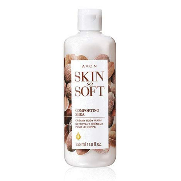 Avon Skin So Soft Comforting Shea Creamy Body Wash