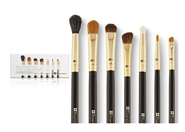 BH Travel Series: Escapade 6 Piece Mini Face & Eye Brush Set With Bag