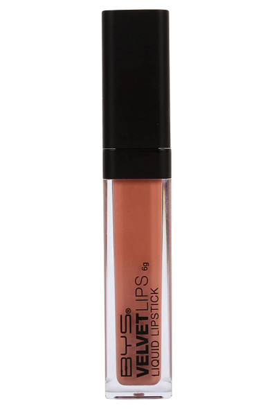 BYS Velvet Lips Liquid Lipstick Burnt Caramel Nude