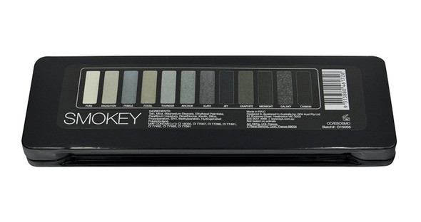 BYS 12 Color Eyeshadow Palette, Nude Smokey, 3 Ounce, 1 Count