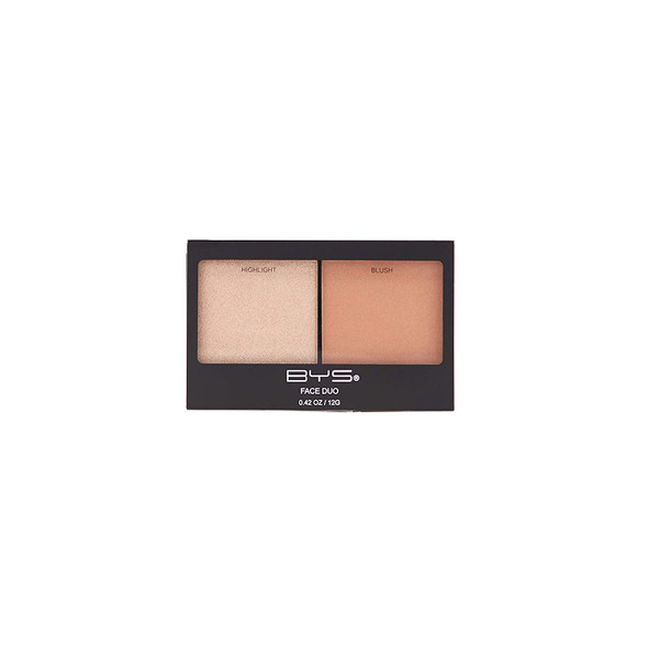 BYS Face Duo - Highlight and Blush Palette