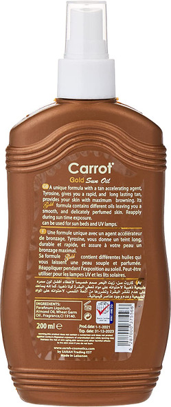 Carrot Sun Gold Spray Oil, 200ml