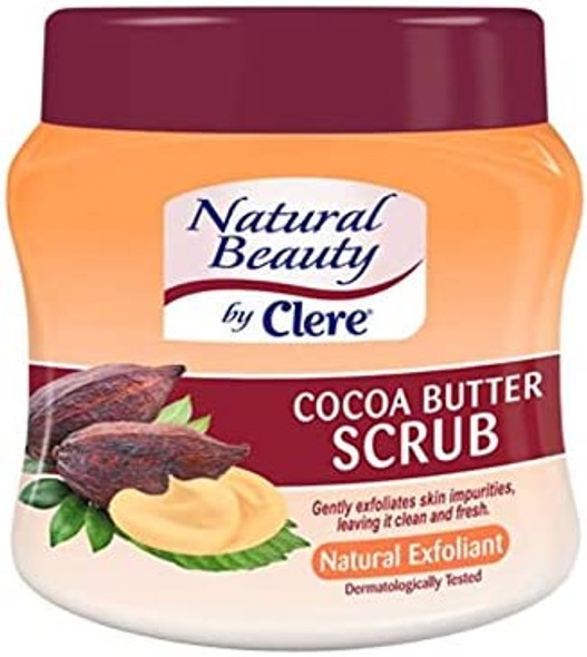 Clere Natural Beauty Cocoa Butter Scrub