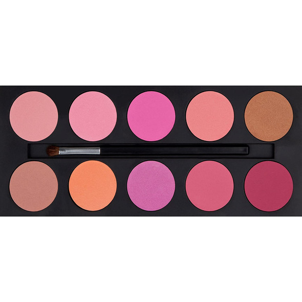 Coastal Scents 42 Color Double Stack Shadow and Blush, Shimmer