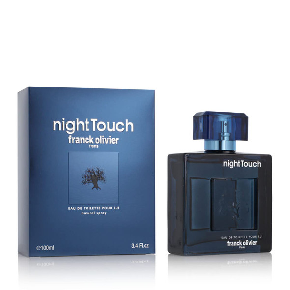 Franck Olivier Eau De Toilette Spray for Men, Night Touch, 3.4 Ounce
