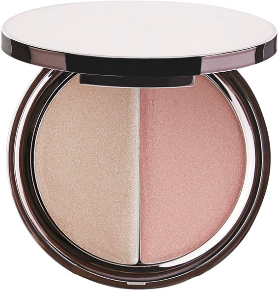 Girlactik Usa. Glow Duo Cream Highlighter & Blush. Illuminating Pearlescent Shimmer. Lightweight, Buidable Coverage. -Moonlight