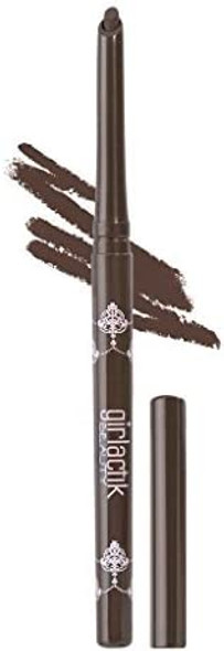 Girlactik USA. Mechanical Waterproof Eyeliner. No Smudge, Pigmented Matte Finish. Comfortable Long lasting. -Brown