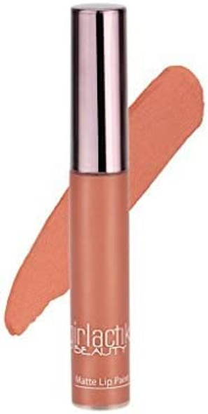 Girlactik Usa. Matte Lip Liquid In Nude Pink Shade. Longwear, Pigmented & Non-Drying Lipstick. -Sahara