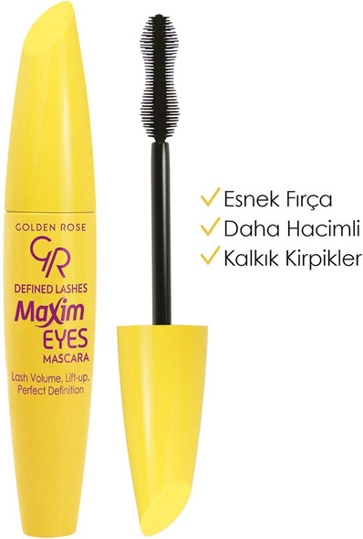 Golden Rose Defined Lashes Maxim Eyes Mascara Black