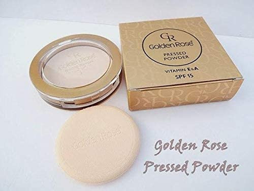 GR PRESSED POWDER 108 DARK BEIGE WITH SPF 15 VITAMIN E&A 12.7 g