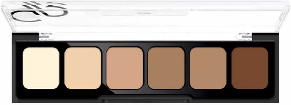 Correct & Conceal Concealer Cream Palette, 02-Medium to Dark