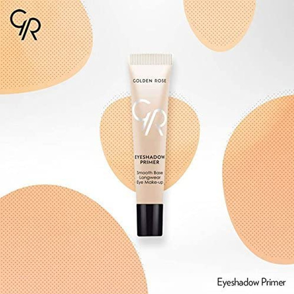 Golden Rose Silky Smooth Base Eyeshadow Primer For Crease-Proof, Fade-Proof Long Wear Eye Makeup