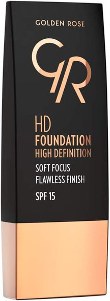 Golden Rose HD Foundation 114 Warm Honey