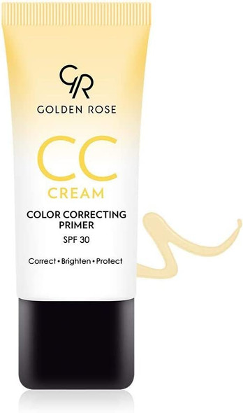 Golden Rose Cc Cream Color Correcting Primer Yellow Color With Spf 30