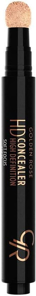 golden rose hd concealer high definition soft focus dark nude color 05 with spf 15