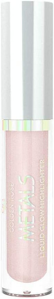 Golden Rose Metals Liquid Glow Highlighter 01 Pearly Pink