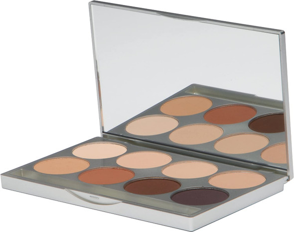 (Cool) - Graftobian HD Pro Powder Foundation Palette, (Cool)