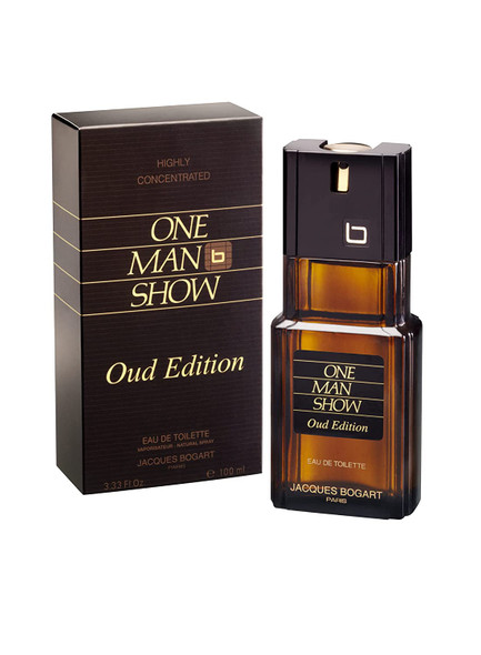 Jacques Bogart One Man Show for Men, Eau de Toilette Spray, Oud Edition, 3.33 Ounce