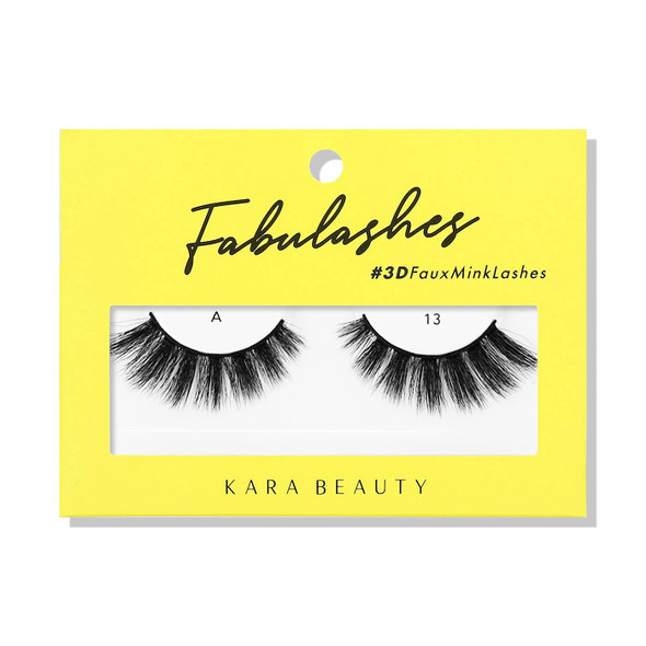 KARA BEAUTY Style A13 FABULASHES 3D Faux Mink Lashes