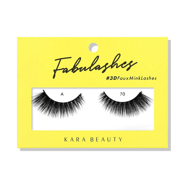 KARA BEAUTY Style A70 FABULASHES 3D Faux Mink Lashes