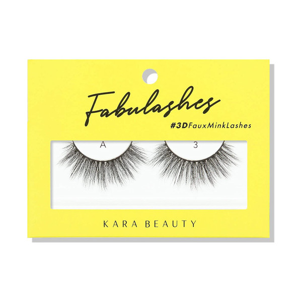 Kara Beauty Style A3 Fabulashes 3D Faux Mink Lashes