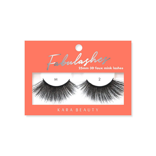 KARA BEAUTY Style M2 25MM 3D Faux Mink Lashes