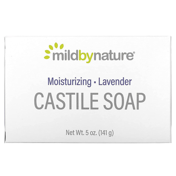 MILD BY NATURE Castile Bar Soap, Lavender, 5 oz (141 g)