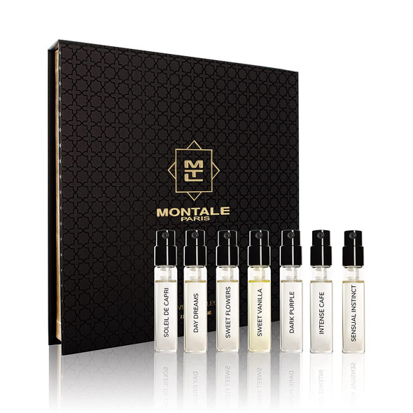 MONTALE Fruits and Vanillas Discovery Collection 2020 (Includes: Intense Cafe, Day Dreams, Sensual Instinct, Sweet Flowers, Dark Purple, Sweet Vanilla, Soleil C