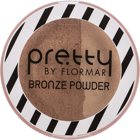 Pretty By Flormar Bronze Powder, Gold 10, 7.5 Ml