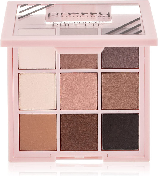 Pretty By Flormar Eyeshadow Palette, Wind 02, 9 ml