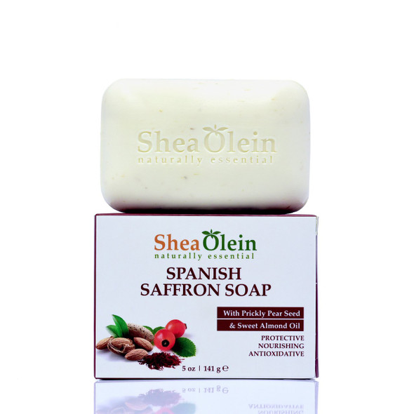 Spanish Saffron Soap with Prickly Pear Seed & Sweet Almond Oil