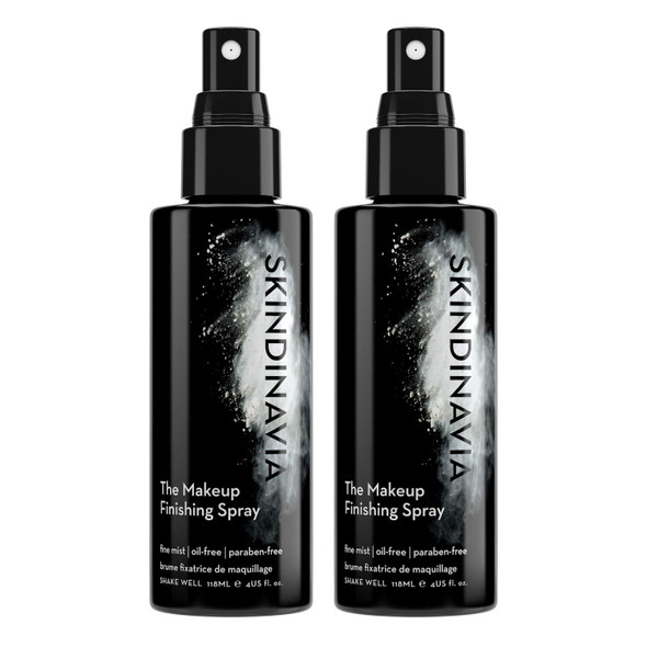 Skindinavia Makeup Setting Spray Matte Oilcontrol, 2-Pack, 4 Fl Oz