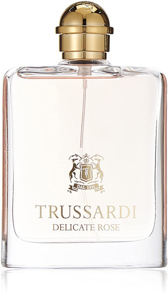 Trussardi | Delicate Rose | Eau de Toilette | Spray for Women | Floral Fresh Scent | 3.4 oz