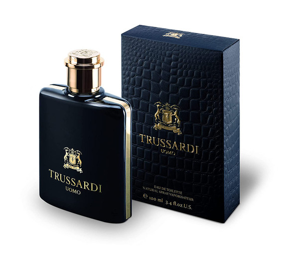 Trussardi Uomo Eau de Toilette Spray for Men, 3.4 Ounce