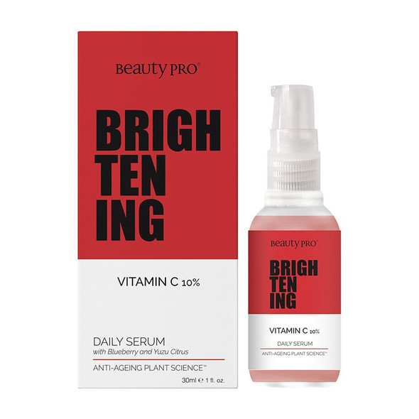 BeautyPro Serums Brightening Vitamin C 10% Daily Serum 30ml