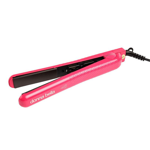 Donna Bella Straighteners Pink Styler Nano Ceramic Hair Straightener