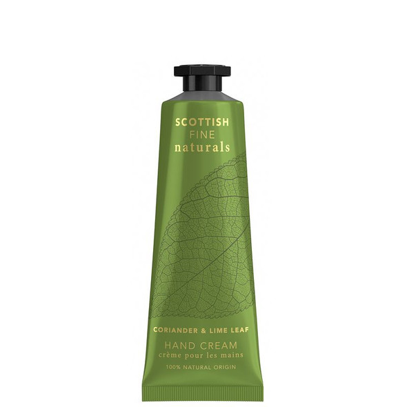 Scottish Fine Soaps Coriander & Lime Leaf Hand Cream 30ml