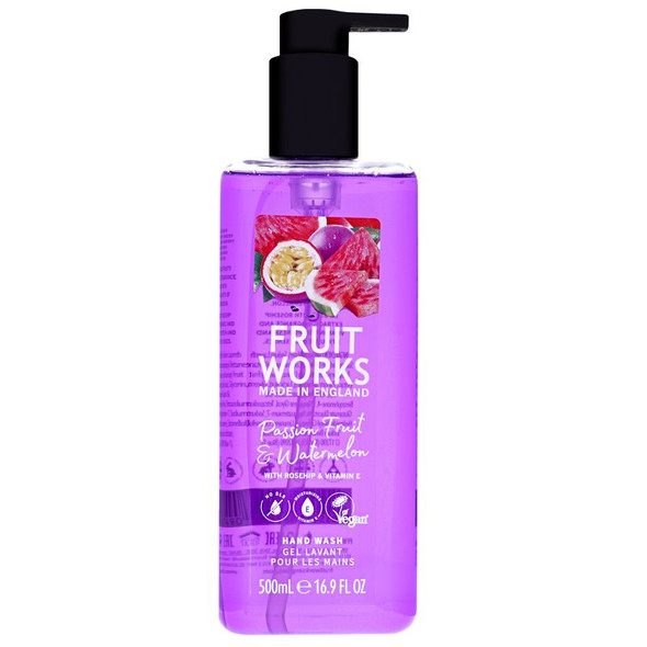 Fruit Works Passion Fruit & Watermelon Hand Wash 500ml