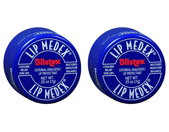 Blistex Lip Medex External Analgesic/Lip Protectant 0.25 oz (Pack of 5)