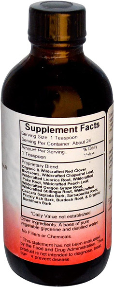 Bloodstream Cleanse Syrup (Replaces Red Clover Combination) - 4 oz - Liquid