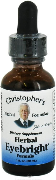 Christopher's Original Formulas Alcohol Extracts & Oils Herbal Eyebright Extract - 1 Oz, 6 pack (image may vary)