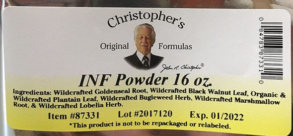 Dr. Christopher's INF Powder 16 oz.